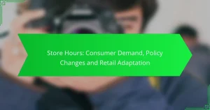 Store Hours: Consumer Demand, Policy Changes and Retail Adaptation